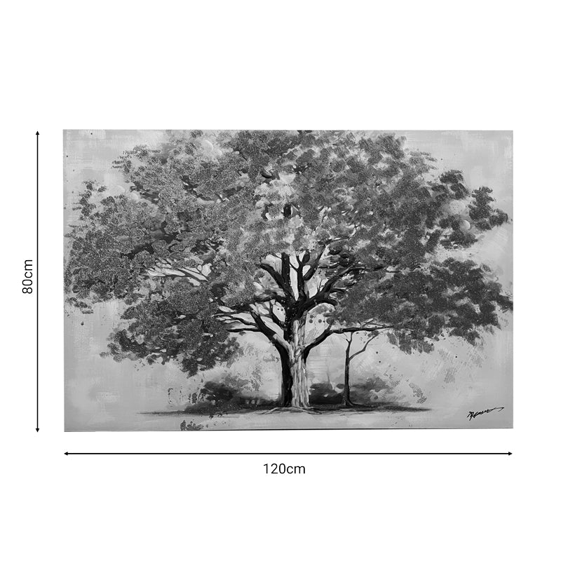 Πίνακας σε καμβά Blafo Inart 120x3x80εκ - Hippiehome.gr