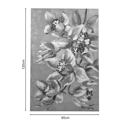 Πίνακας σε καμβά Flourish Inart 80x3x120εκ - Hippiehome.gr