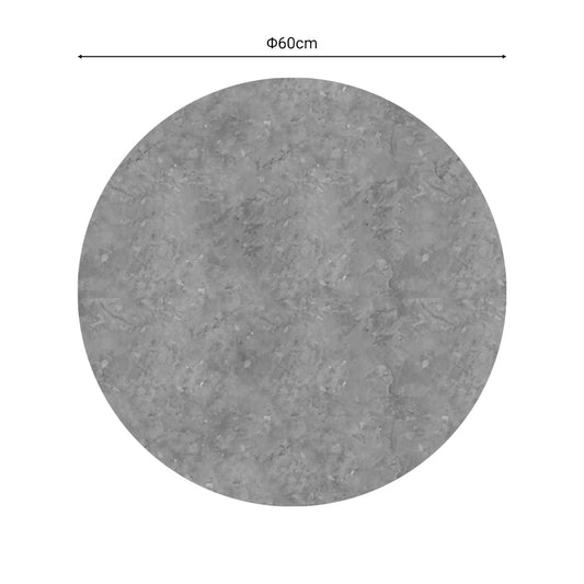 Επιφάνεια τραπεζιού Fenzo pakoworld τ.Werzalit γκρι μαρμάρου Φ60εκ - Hippiehome.gr