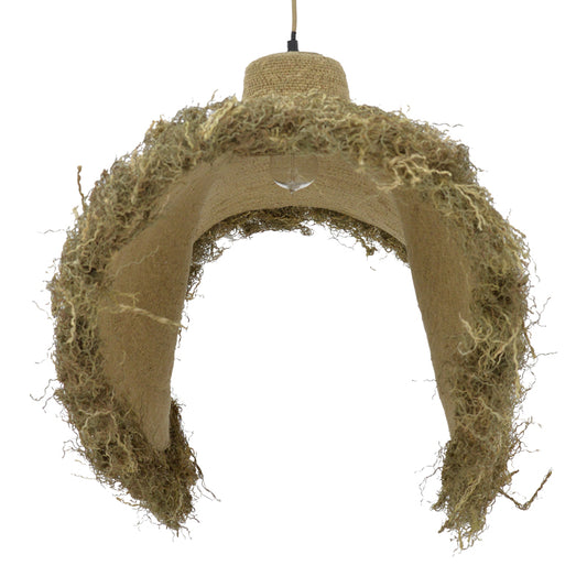 Φωτιστικό οροφής Merli Inart E27 φυσικό Φ110x130εκ - Hippiehome.gr