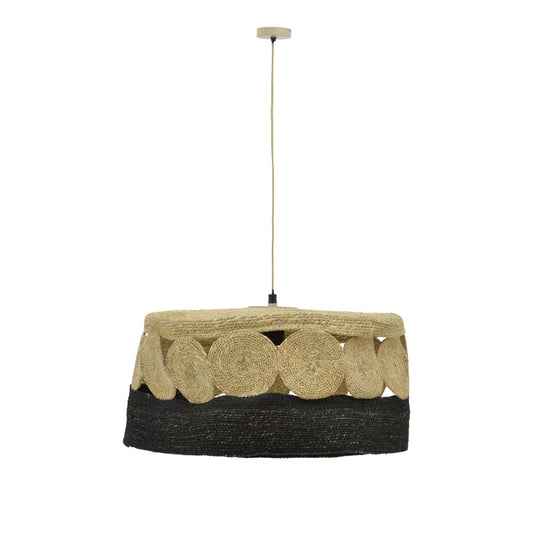 Φωτιστικό οροφής Ormen Inart E27 φυσικό Φ50x115εκ - Hippiehome.gr