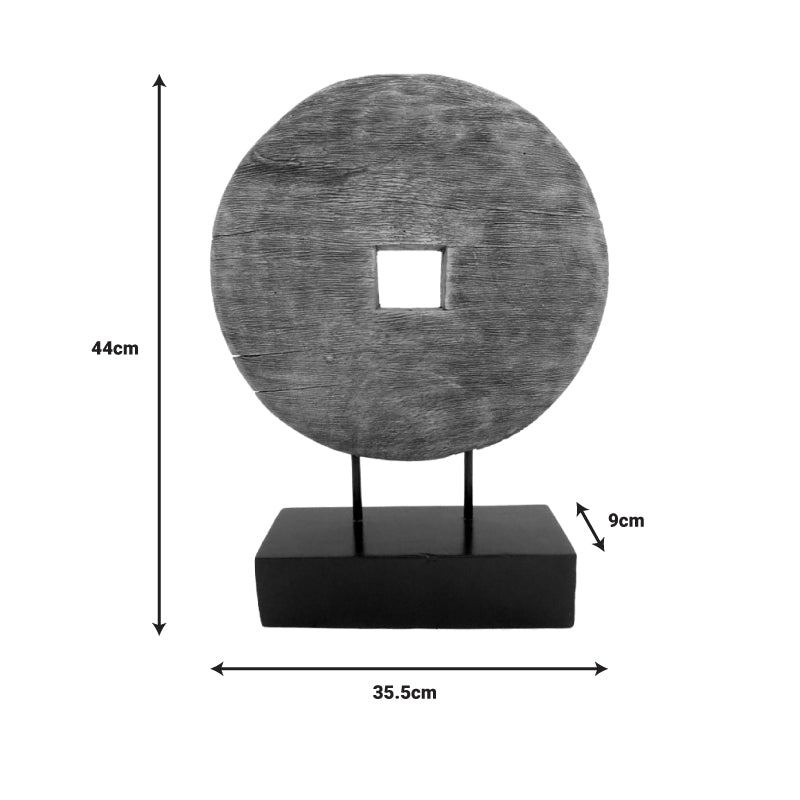 Επιτραπέζιο διακοσμητικό Cart Inart φυσικό μάνγκο ξύλο-μέταλλο 35.5x9x44εκ - Hippiehome.gr