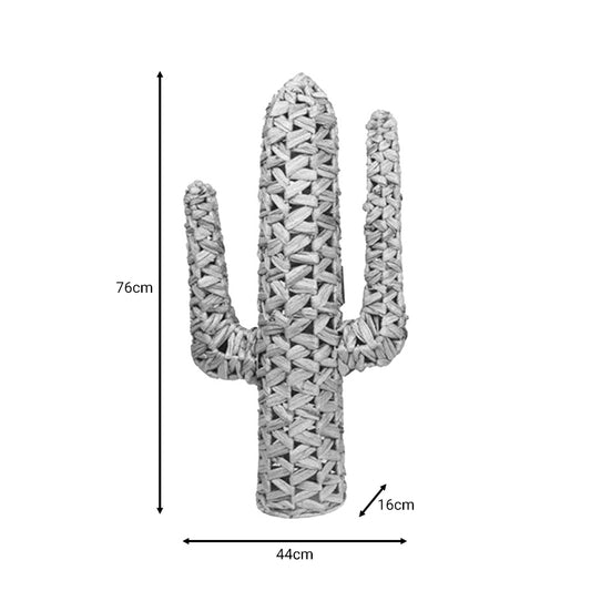 Διακοσμητικό Wanzo Inart ψάθινο φυσικό 44x16x76εκ - Hippiehome.gr