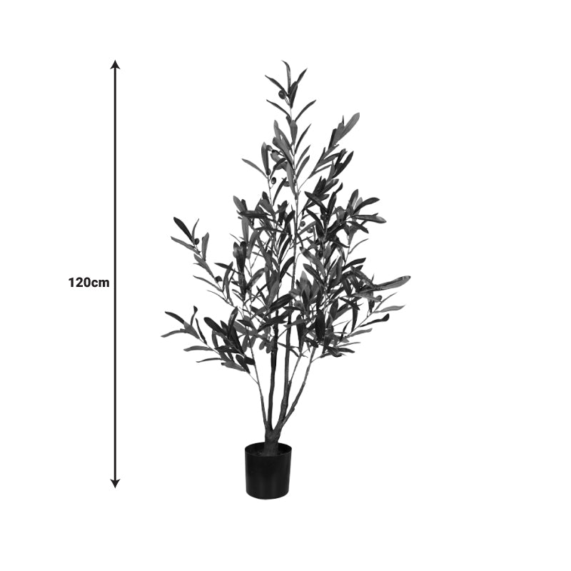 Διακοσμητικό φυτό Olive tree σε γλάστρα Inart πράσινο pp Υ120εκ - Hippiehome.gr