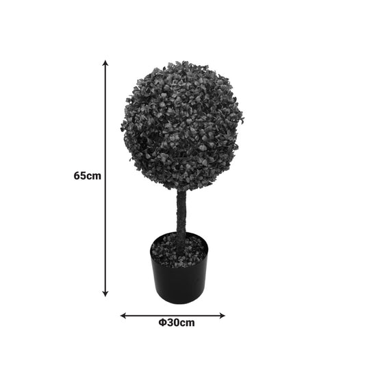 Διακοσμητικό φυτό Bolla I σε γλάστρα Inart πράσινο pp Φ30x65εκ - Hippiehome.gr