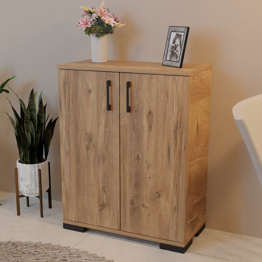 Ντουλάπι Yven pakoworld oak μελαμίνης 65x32x83εκ - Hippiehome.gr