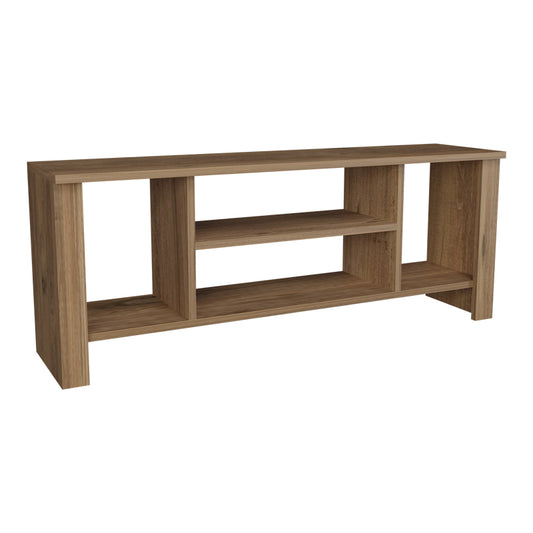 Έπιπλο τηλεόρασης Seref pakoworld σε oak απόχρωση 120x30x47εκ - Hippiehome.gr