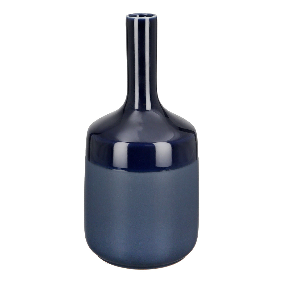 Βάζο Bottle "Sky" Κεραμικό Μπλε PU 4 H. 20 cm D. 10 cm - Hippiehome.gr