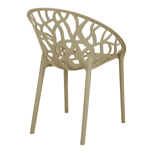 Πολυθρόνα Daren pakoworld pp σε cappuccino απόχρωση 59x60x79,5εκ - Hippiehome.gr