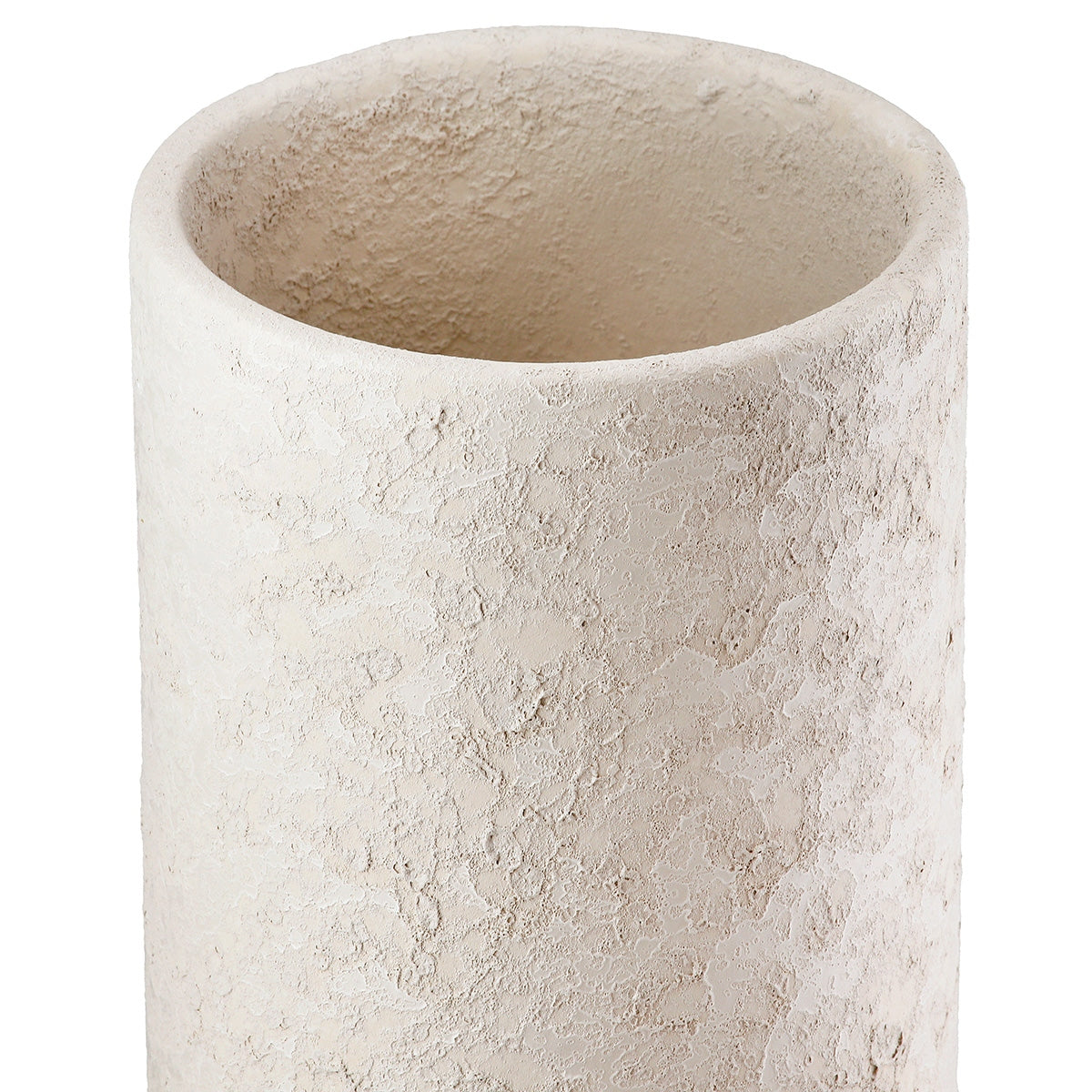 Βάζο "Ring" Κεραμικό Light Gray PU H. 31 cm D. 15 cm - Hippiehome.gr