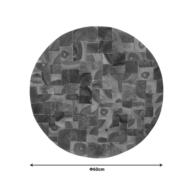 Διακοσμητικό τοίχου Sorendine pakoworld φυσικό ξύλο Φ60x4εκ - Hippiehome.gr