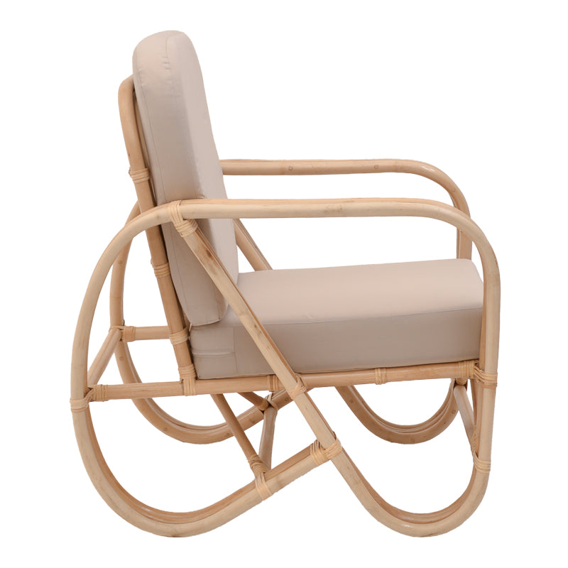 Σαλόνι Relmine-Siderty pakoworld σετ 3τεμ rattan σε φυσική απόχρωση - Hippiehome.gr