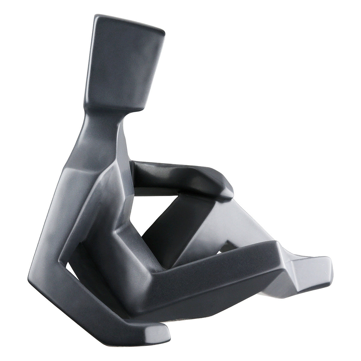 Φιγούρα "Patras" Κεραμικό Dark Gray PU 21x12x16cm - Hippiehome.gr