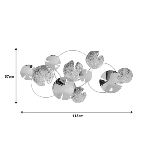 Διακοσμητικό τοίχου Lacy Inart μέταλλο σε χρυσή απόχρωση 118x57x5εκ - Hippiehome.gr