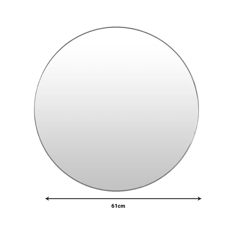 Καθρέπτης Rod Inart σε χρυσή απόχρωση Φ61x0.9εκ - Hippiehome.gr