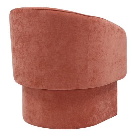 Πολυθρόνα Playmob pakoworld ύφασμα σε κεραμιδί απόχρωση 69x65x79εκ - Hippiehome.gr