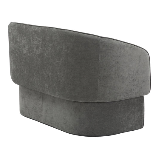 Καναπές διθέσιος Playmob pakoworld ύφασμα σε γκρι απόχρωση 128x65x79εκ - Hippiehome.gr