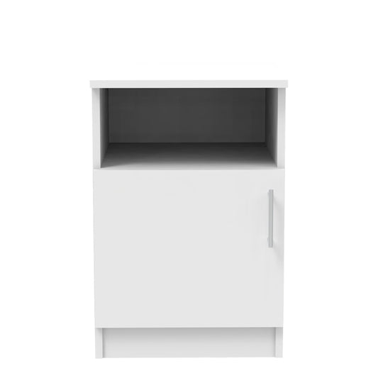 Κομοδίνο Galdi pakoworld σε λευκή απόχρωση 40x45x60εκ - Hippiehome.gr