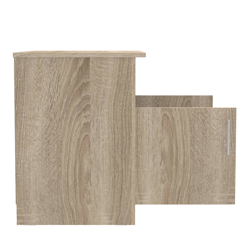 Ντουλάπι χαμηλό Galdow pakoworld σε sonoma απόχρωση 80x45x60εκ - Hippiehome.gr