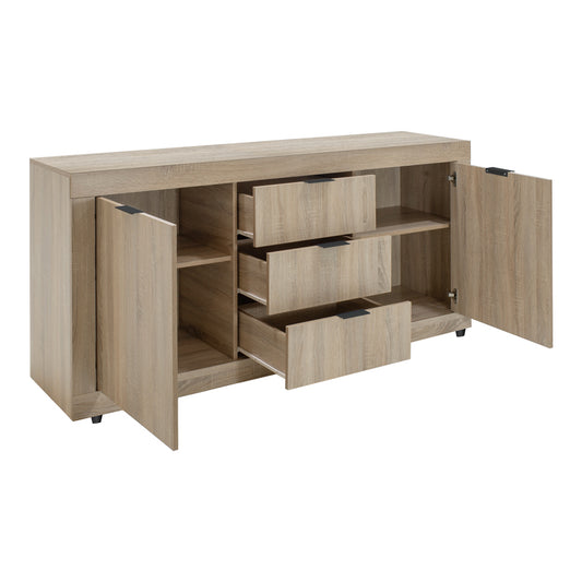 Μπουφές Doha pakoworld σε sonoma απόχρωση 180x45x80.5εκ - Hippiehome.gr