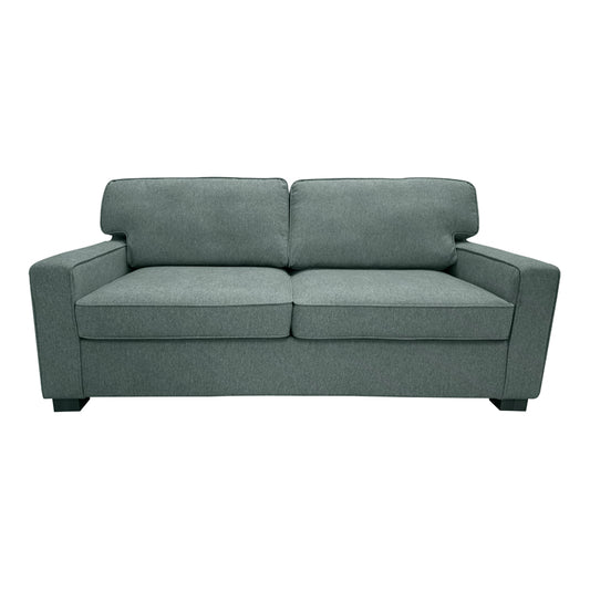 Καναπές-κρεβάτι διθέσιος με αναδιπλούμενο στρώμα Polaris pakoworld φυστικί ύφασμα 181x91x83εκ - Hippiehome.gr