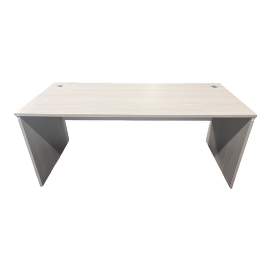 Γραφείο εργασίας Armadi pakoworld σε sonoma-λευκή απόχρωση 180x80x75εκ - Hippiehome.gr