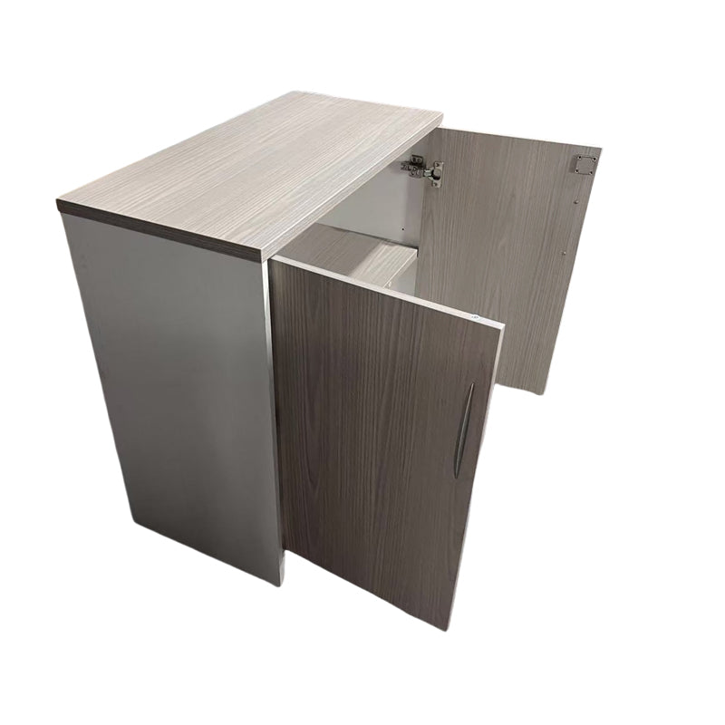 Ντουλάπι γραφείου Armadi pakoworld σε sonoma-λευκή απόχρωση 80x40x80εκ - Hippiehome.gr