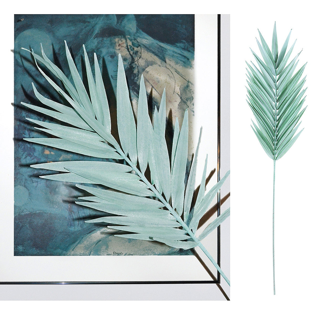 Κλαδί ArteLibre Τεχνητό Μπλε/Πράσινο 5x34x110cm - Hippiehome.gr