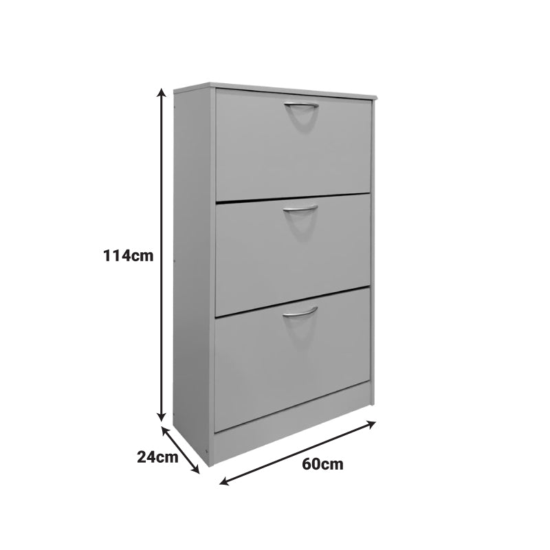 Παπουτσοθήκη Savaz pakoworld σε λευκή απόχρωση 60x24x114εκ - Hippiehome.gr