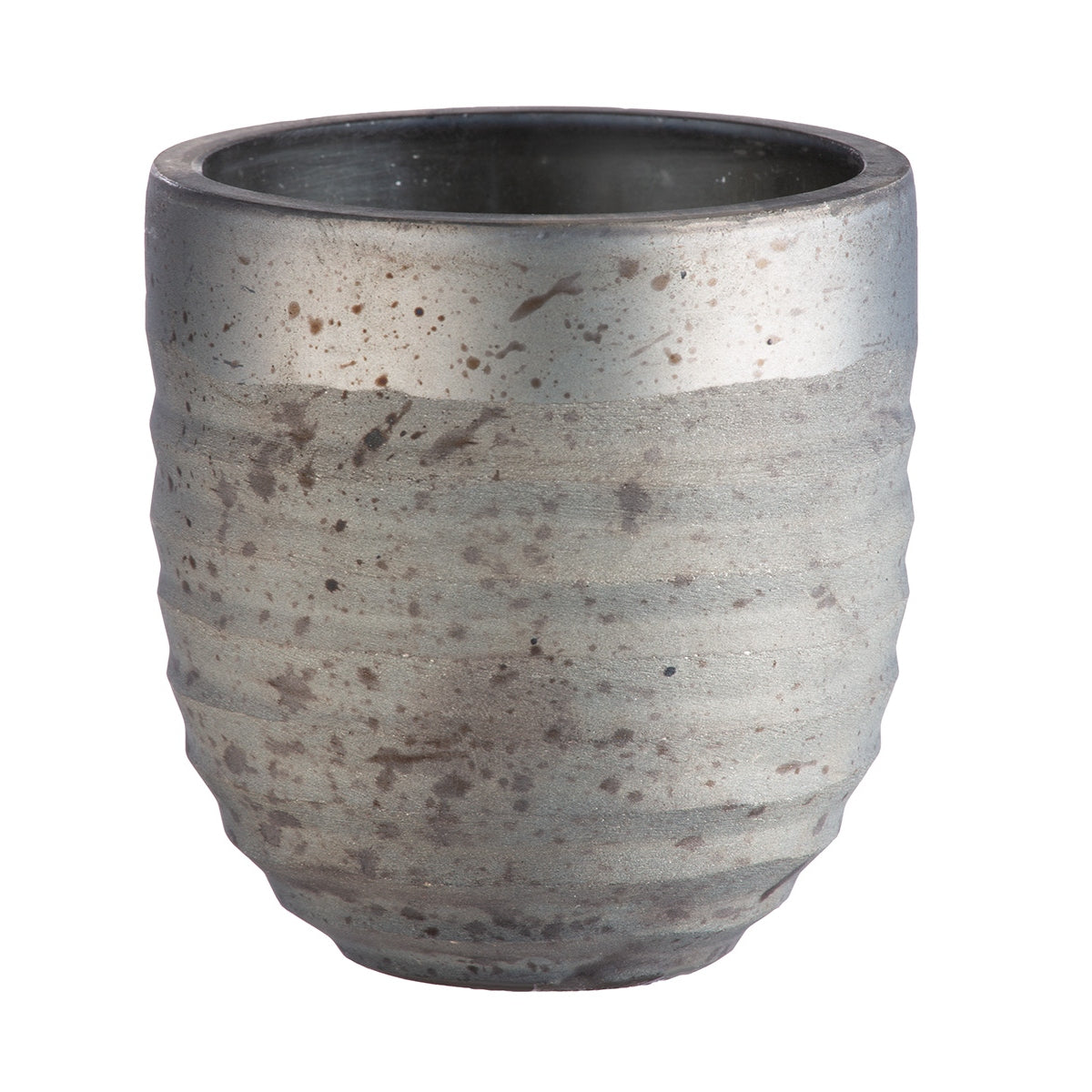 Φανάρι Καταιγίδας "Champs" Γυάλινο Γκρι PU H. cm D. cm - Hippiehome.gr