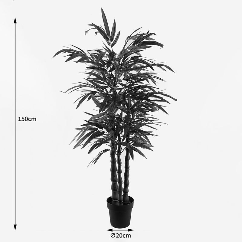 Διακοσμητικό φυτό σε γλάστρα Arti Bamboo Inart πράσινο Φ70x150εκ - Hippiehome.gr