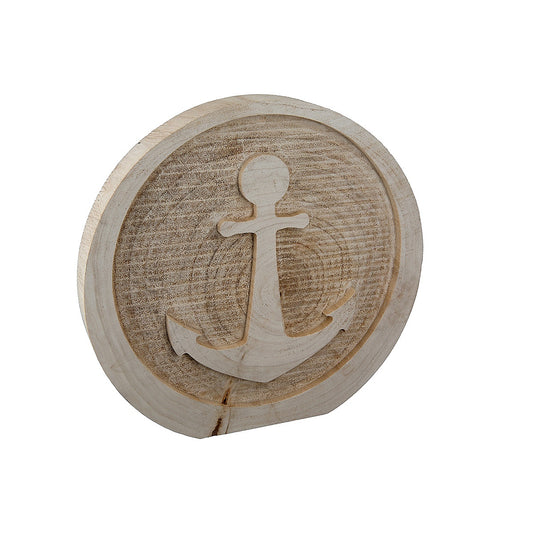 Διακοσμητικό ArteLibre Πλοίο Φυσικό Ξύλο 26x3x25cm Σε 2 Σχέδια - Hippiehome.gr