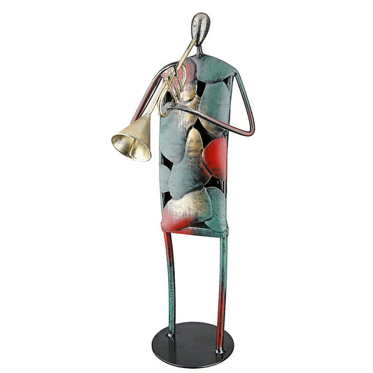 Διακοσμητικό ArteLibre Μουσικός Πολύχρωμο Μέταλλο 13x15x36.5cm Σε 2 Σχέδια - Hippiehome.gr