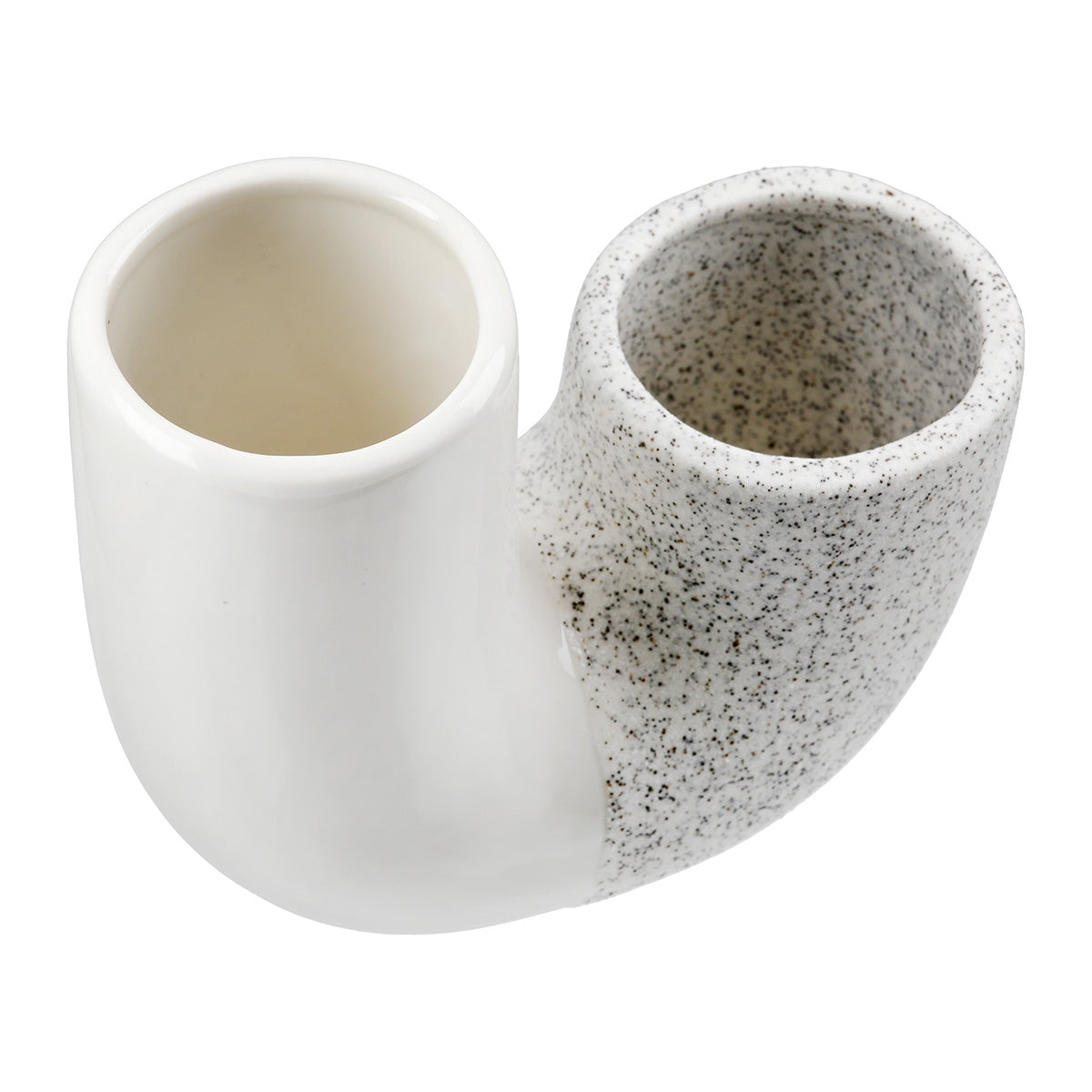 Βάζο "Poppy" Κεραμικό Λευκό PU 14.5x6.5x12.5cm - Hippiehome.gr