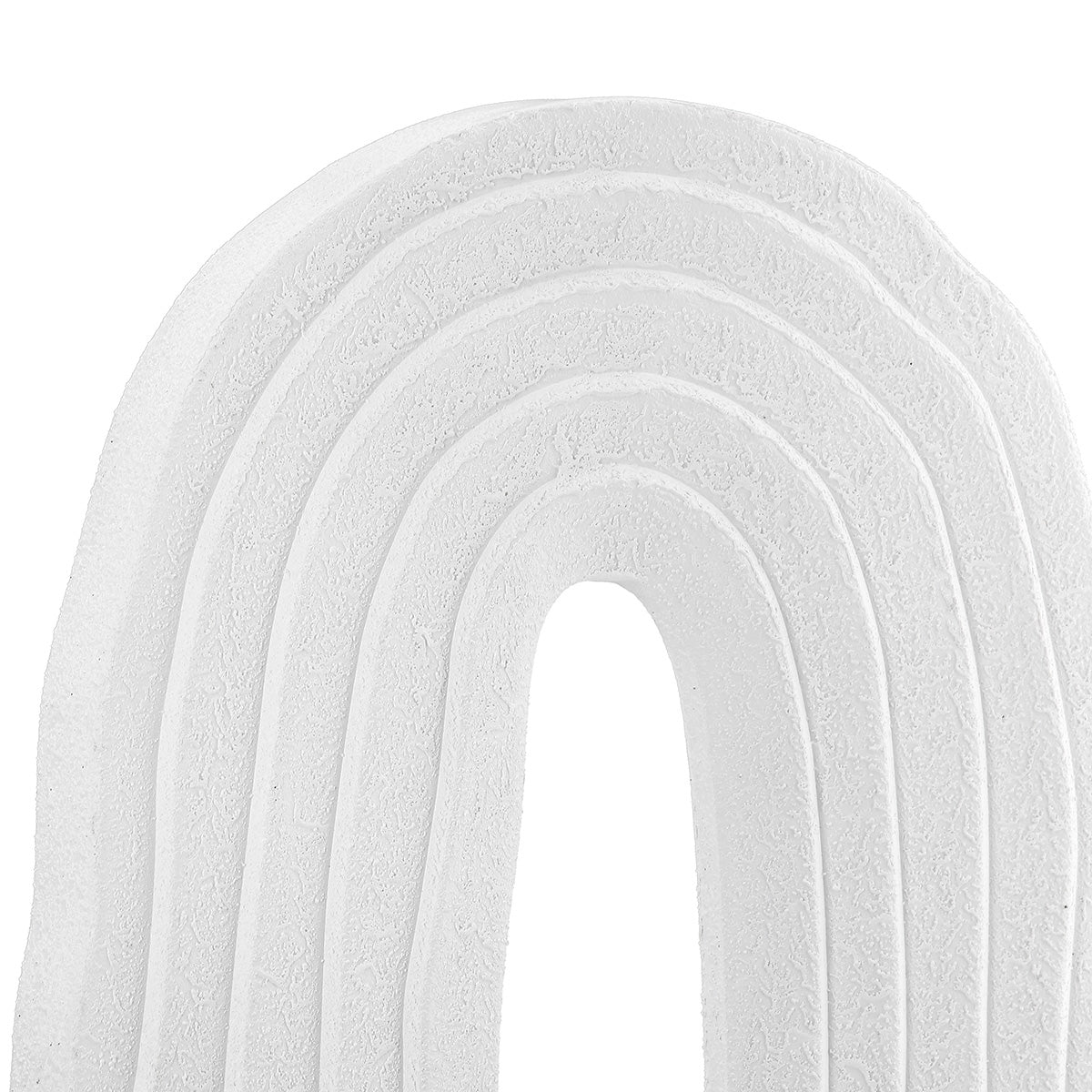 Stand Relief "Pezzo" Mdf Μαύρο Λευκό PU 4 17.5x7.5x39.5cm - Hippiehome.gr