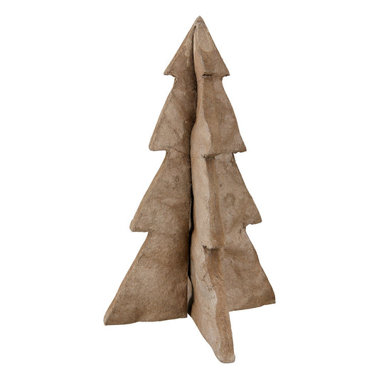 Αντικείμενο Διακόσμησης Χριστουγεννιάτικο Δέντρο "Nordic" Χάρτινο Καφέ 165X16X265Cm 165X16X265Cm - Hippiehome.gr