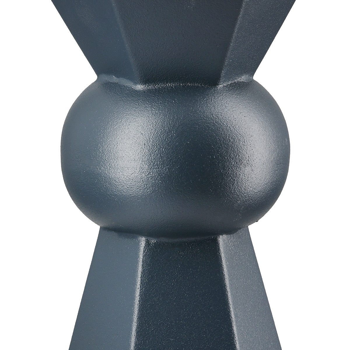 Βάζο "Metallo" Μέταλλο Dark Μπλε PU 2 Pcs. Assorted 10x10x24cm - Hippiehome.gr