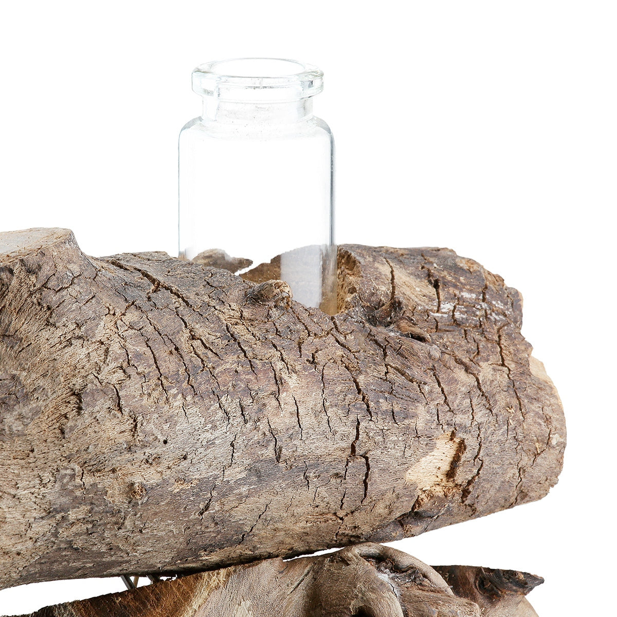 Γλυπτό "Bangkok" Ξύλο Ecru PU 4 25x11x25cm - Hippiehome.gr