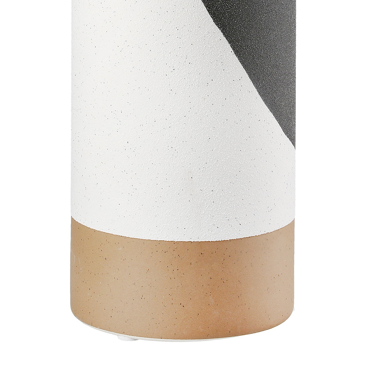 Βάζο Λαιμού Κεραμικό Μαύρο D10X31Cm D10X31Cm - Hippiehome.gr