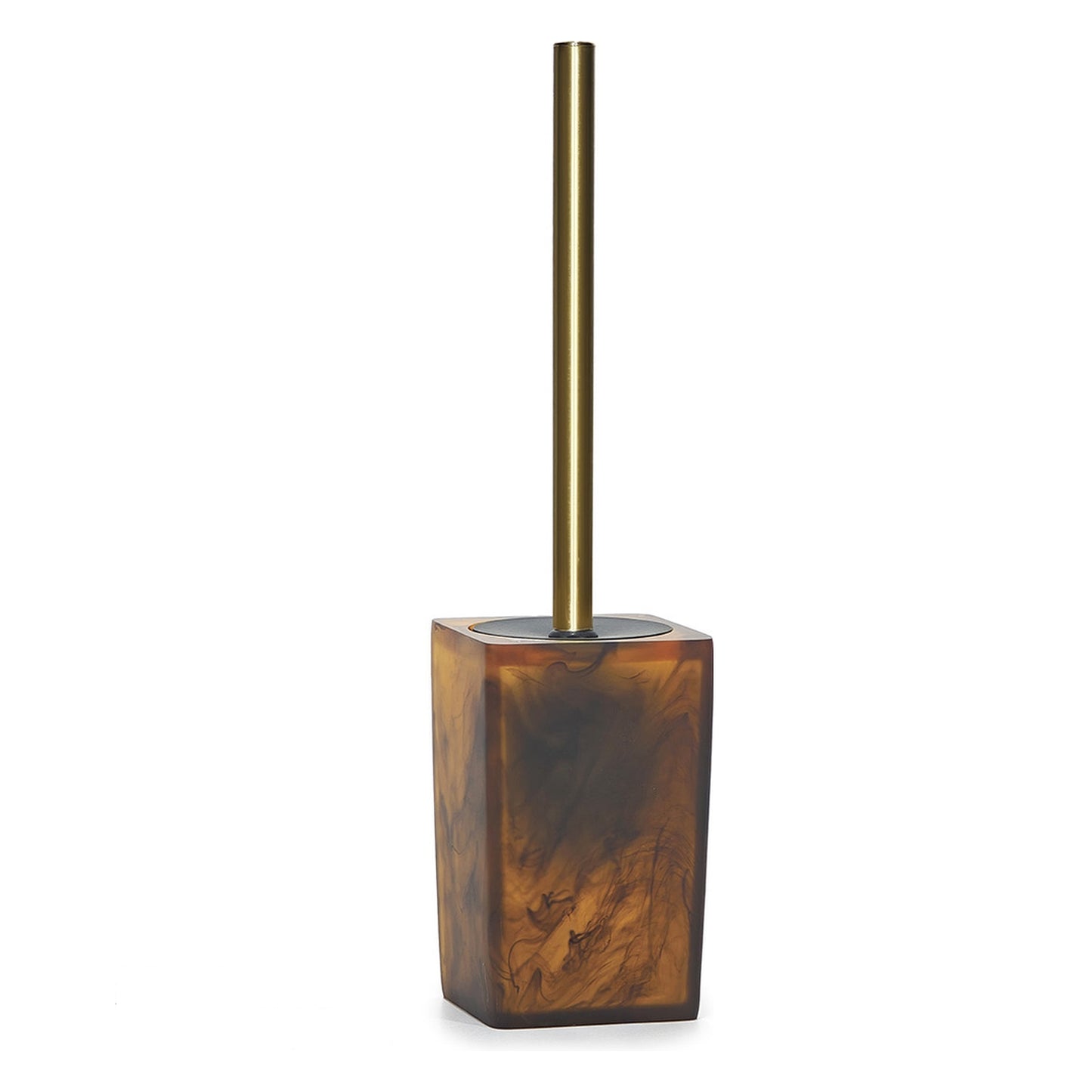 Βουρτσάκι Τουαλέτας Καφέ Πολυρεζίνη - Hippiehome.gr