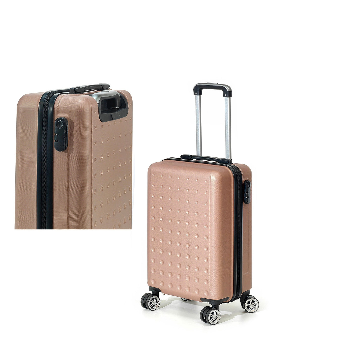 Βαλίτσα Καμπίνας Ροζ 35x21x54cm - Hippiehome.gr