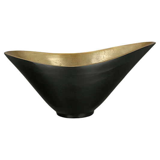 Μπολ "Urio" Αλουμινίου Μαύρο 38X215X18Cm 38X215X18Cm - Hippiehome.gr