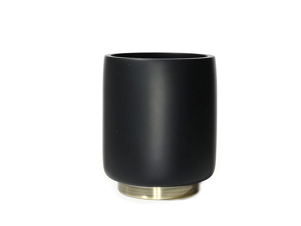 Ποτηροθήκη Μαύρο Polyresin - Hippiehome.gr