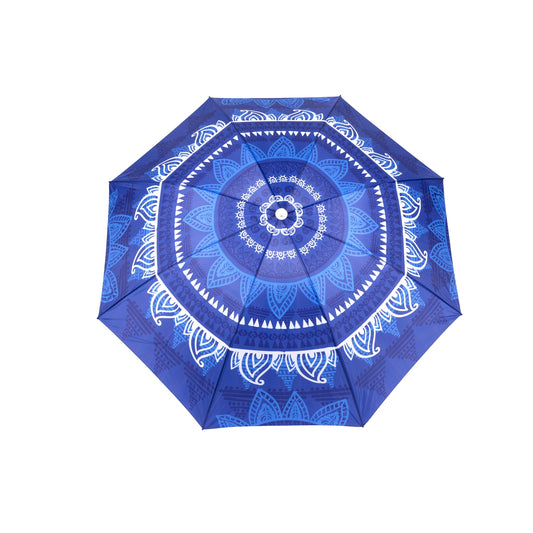 Ομπρέλα Παραλίας Mandala Πολύχρωμο Φ1.9m Σε 4 Σχέδια - Hippiehome.gr
