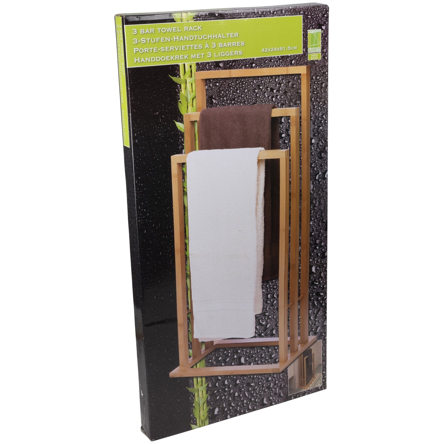 Κρεμάστρα Πετσετών Μπαμπού 42x24x81.5cm - Hippiehome.gr