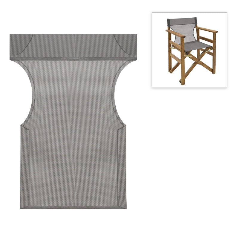 Διάτρητο πανί επαγγελματικό για πολυθρόνα σκηνοθέτη χρώματος taupe Megapap - Hippiehome.gr