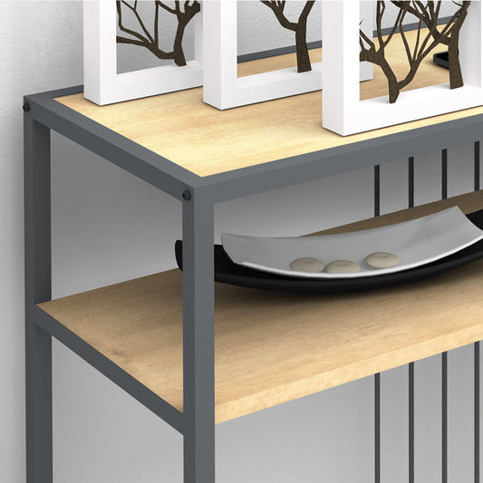 Κονσόλα Kary Megapap χρώμα oak 120x33x90εκ. - Hippiehome.gr