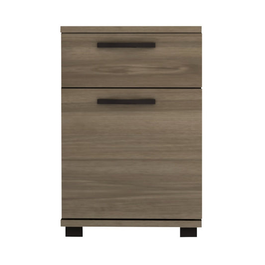 Κομοδίνο - συρταριέρα γραφείου Veto Megapap χρώμα καρυδί 40x39x57εκ. - Hippiehome.gr