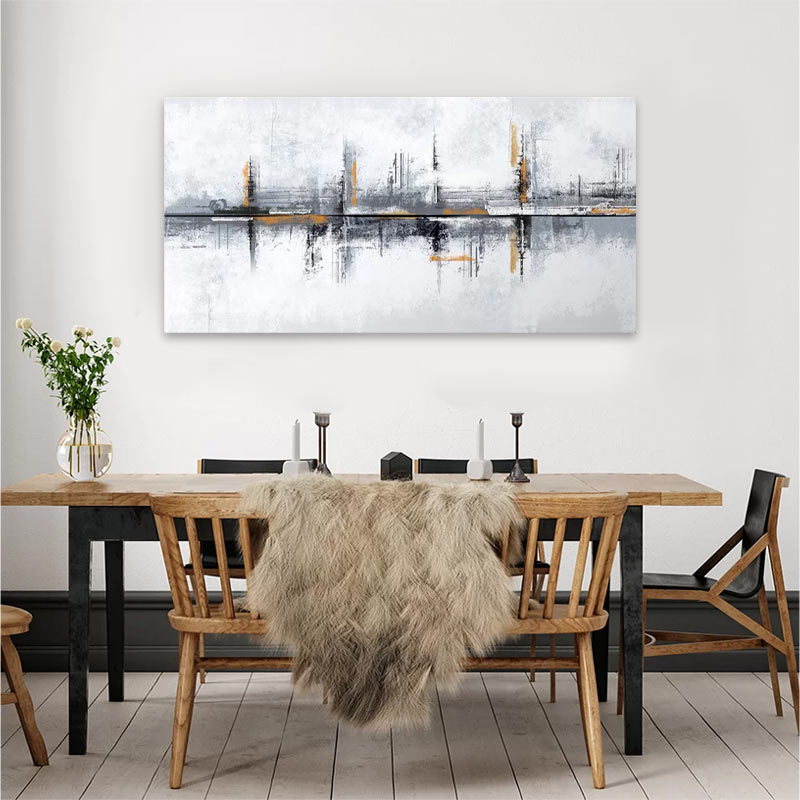 Πίνακας σε καμβά "Port" Megapap ψηφιακής εκτύπωσης 80x40x3εκ. - Hippiehome.gr