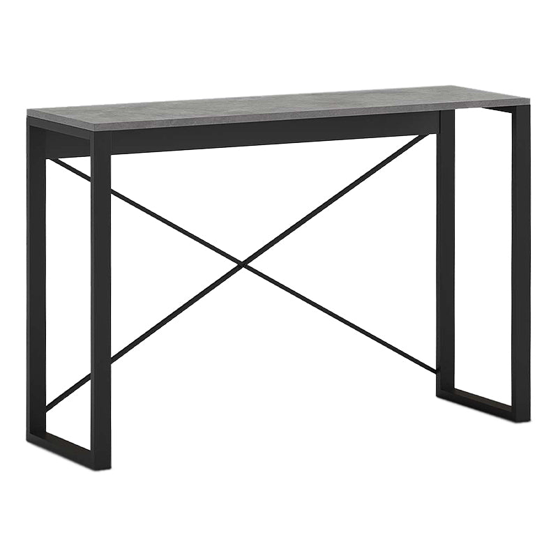 Κονσόλα Archie Megapap χρώμα γκρι ρετρό - μαύρο 110x35x75εκ. - Hippiehome.gr